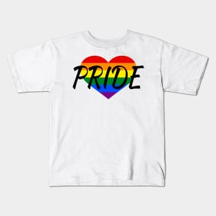 Pride (Heart) Kids T-Shirt
